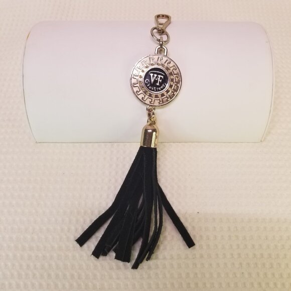 V Fabbiano Black Fringe Hangtag - Picture 2 of 2